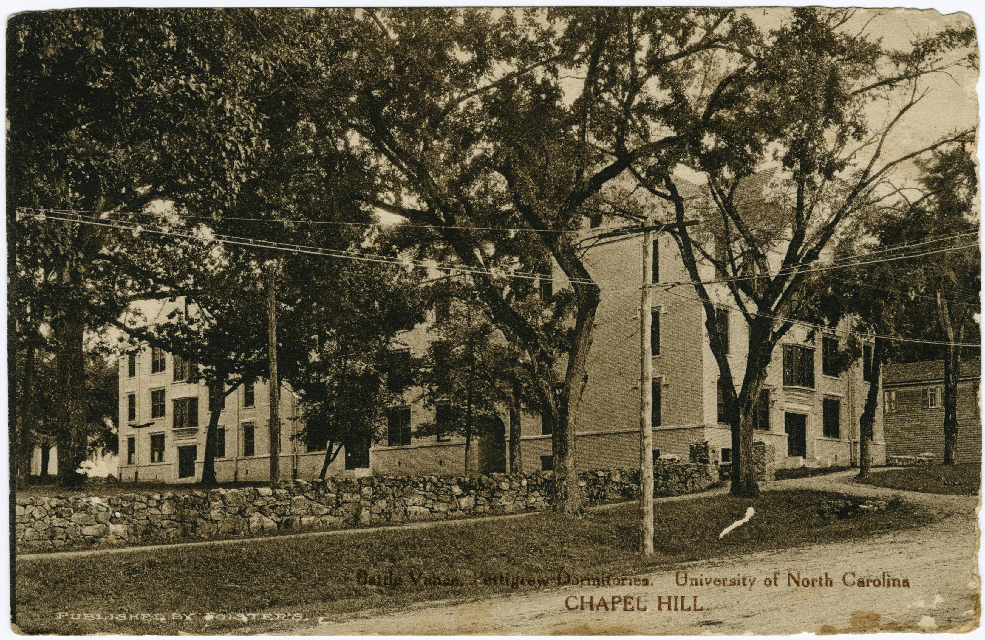 Historical Photo of Pettigrew Hall
