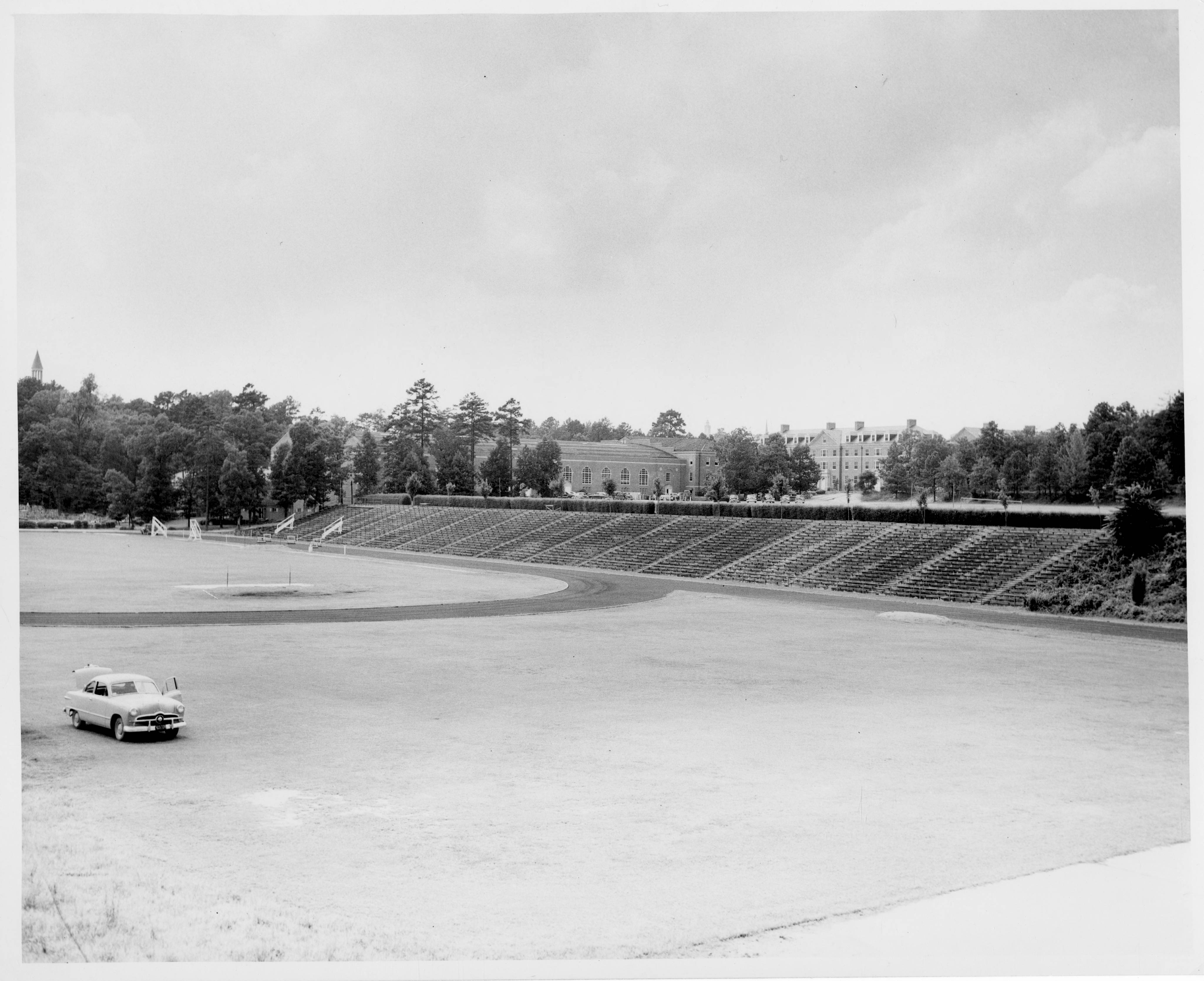 Historical Photo of Fetzer Field Grandstand