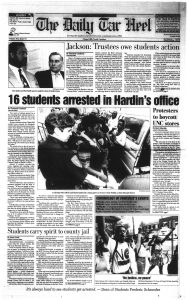 The Daily Tar Heel, April 16, 1993.