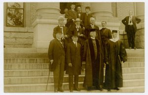 Josephus Daniels, Governor Locke Craig, Edward Kidder Graham, and others at the University of North Carolina