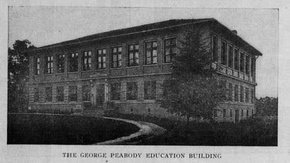 Peabody Hall, 1919. Courtesy of The Daily Tar Heel, June 14, 1919. 