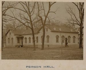 “Person Hall, circa 1892” in Kemp Plummer Battle Photo Collection, North Carolina Collection Photographic Archives, Wilson Library, UNC-Chapel Hill.